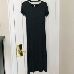 Daily ritual gray maxi